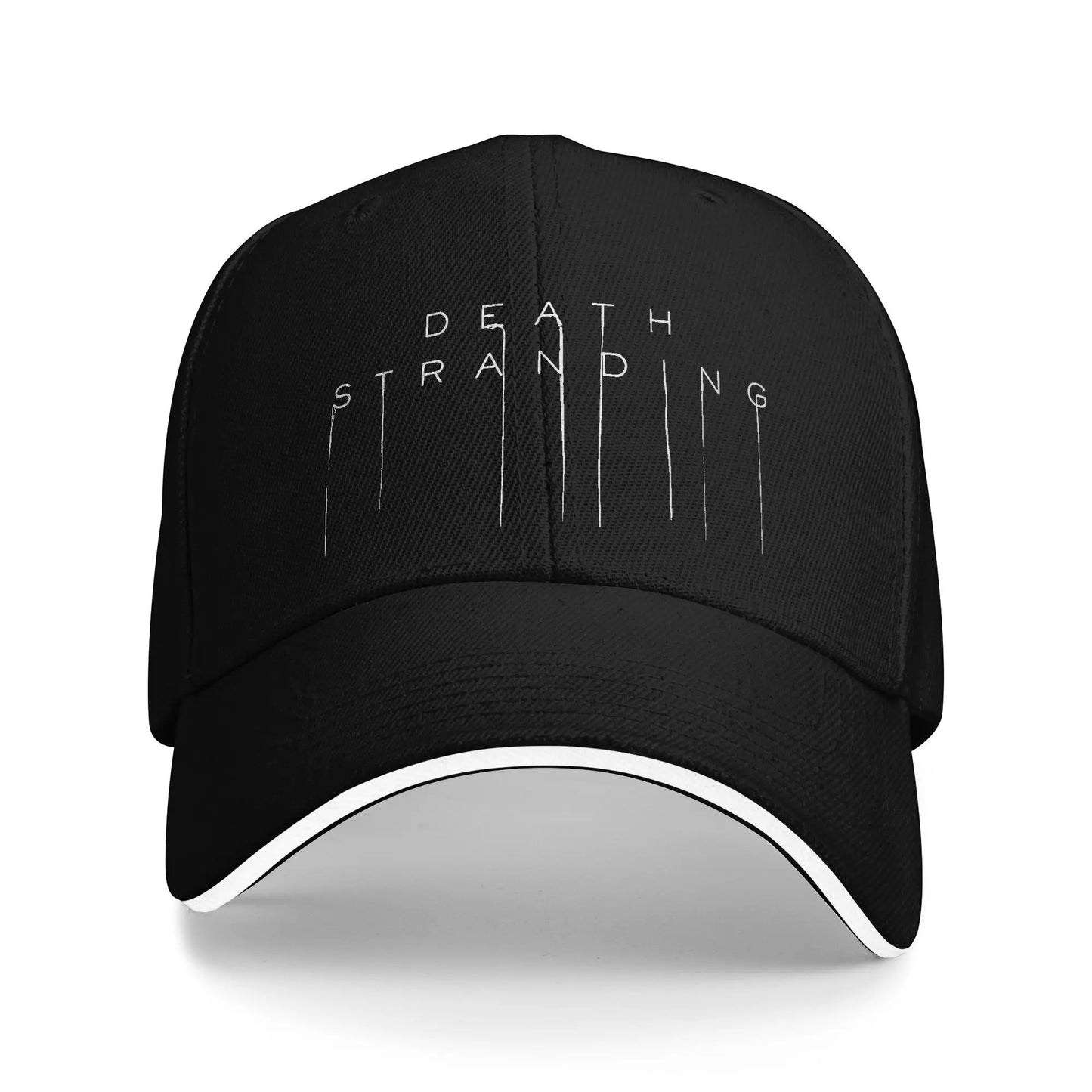 Adult Why me Death Stranding Sandwich Hat Baseball Caps Snapback Caps Trucker Worker Cap Adjustable Golf Hats Summer