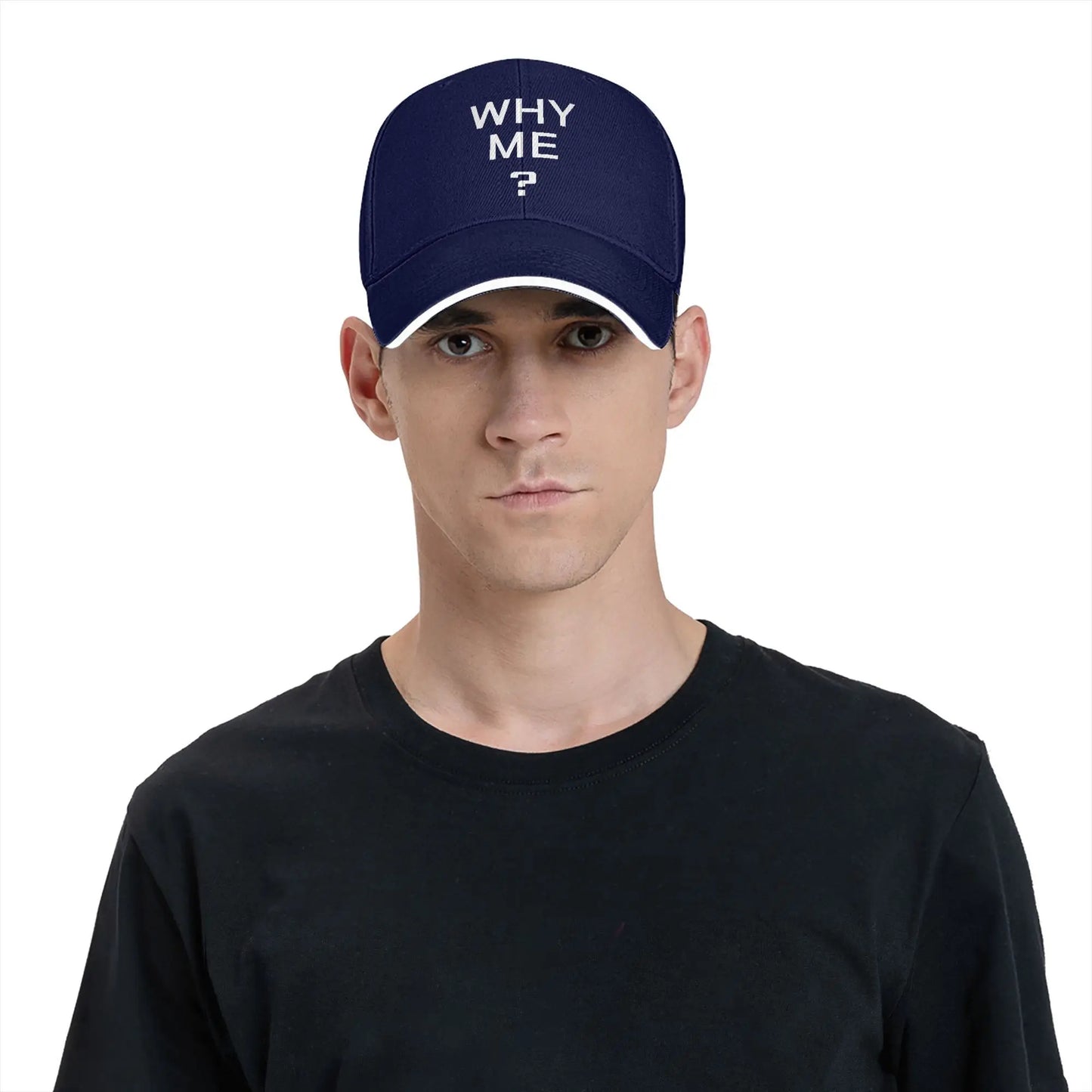 Adult Why me Death Stranding Sandwich Hat Baseball Caps Snapback Caps Trucker Worker Cap Adjustable Golf Hats Summer