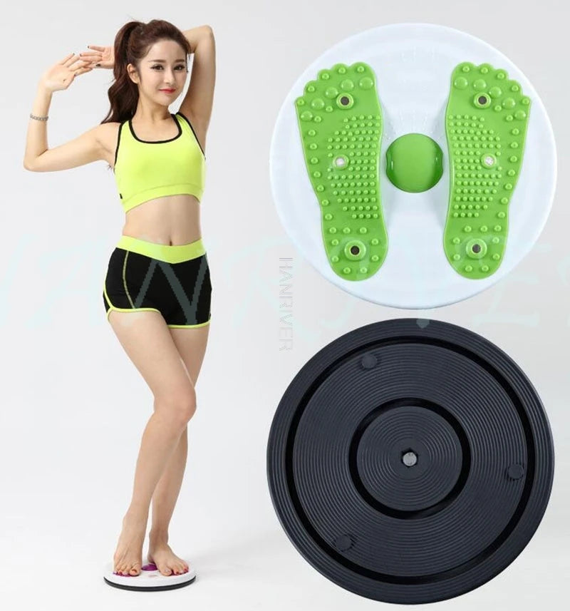 Twisted waist plate home fitness equipment thin waist large weight loss torsion machine slim dance machine switch to equipment