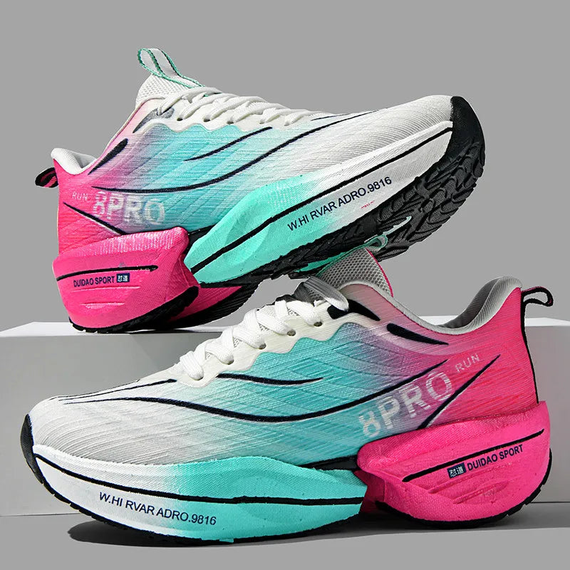 NEW 2025 Marathon Air Cushion Men Sports Running Shoes Breathable Lightweight Women's Comfortable Athletic Nonskid Sneakers
