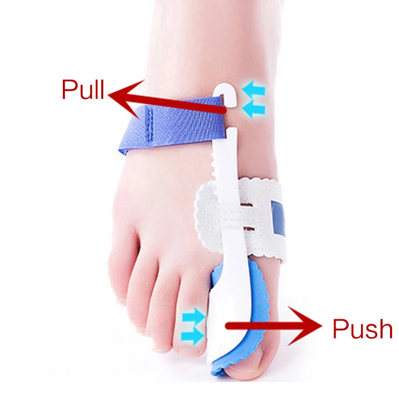 Bunion Splint Straightener Big Toe Corrector Foot Pain Relief Hallux Valgus Correction Orthopedic Bone Thumb Foot Care Tools