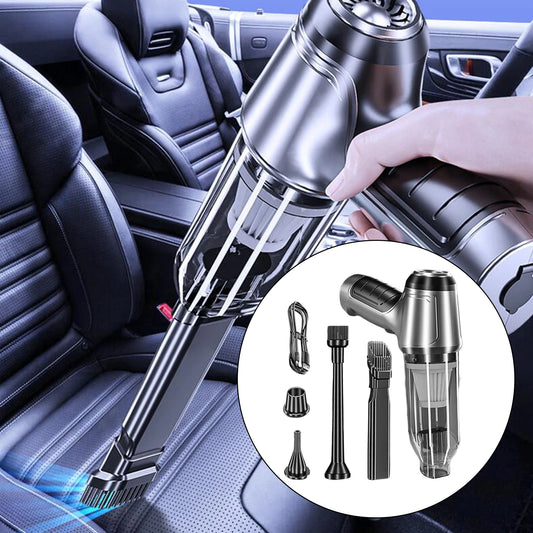 9000pa Car Vacuum USB Rechargeable Portable Vacuum Cleaner 120W high power motor for Car Household Vacuum Cleaner air duster