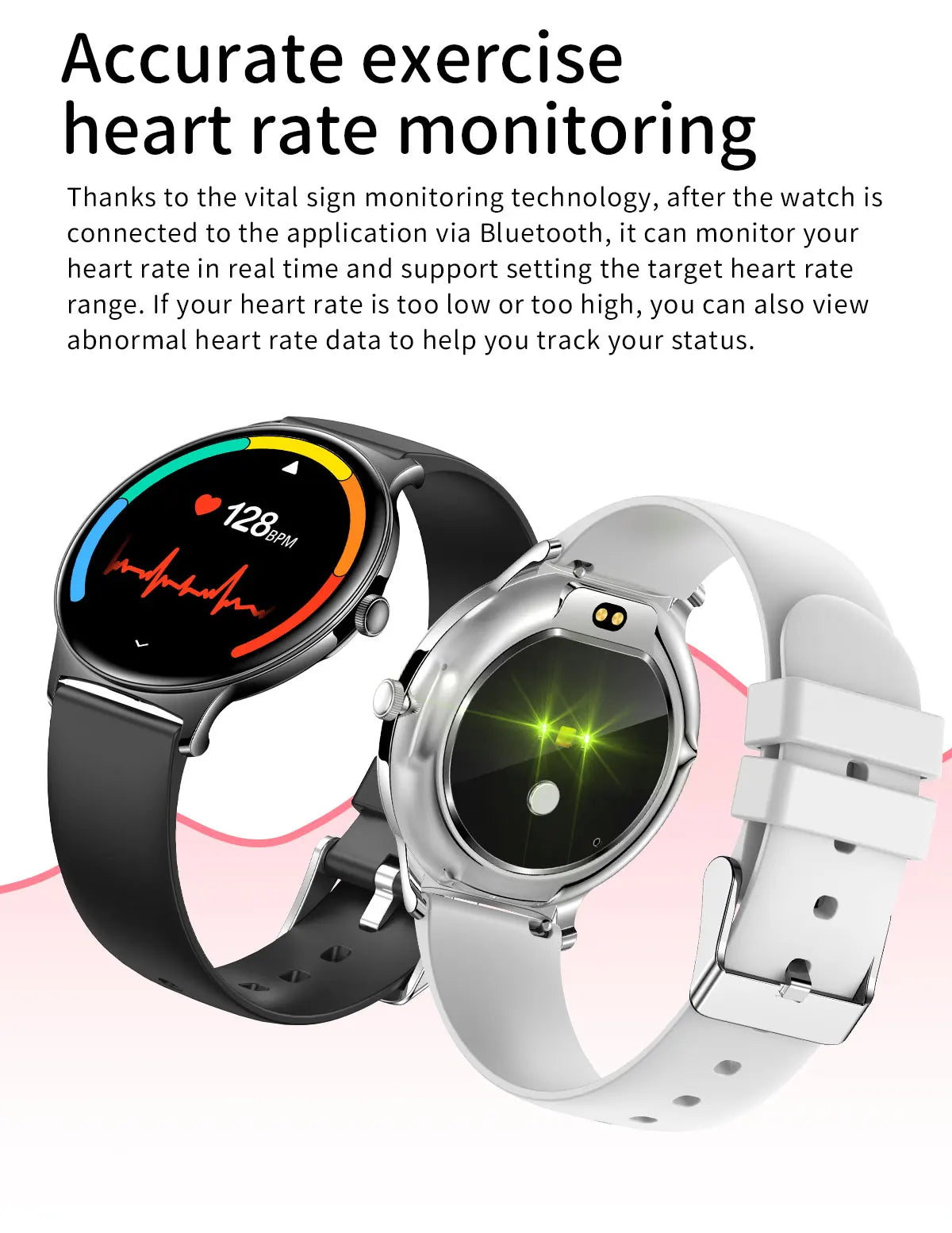 2024 New Ultra-thin Durable GPS Smart Watch Women 466*466 Screen Heart rate Blood Pressure Bluetooth Call Health Smartwatch Lady