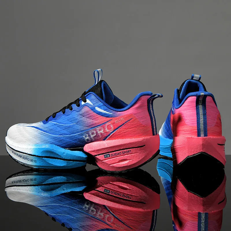 NEW 2025 Marathon Air Cushion Men Sports Running Shoes Breathable Lightweight Women's Comfortable Athletic Nonskid Sneakers