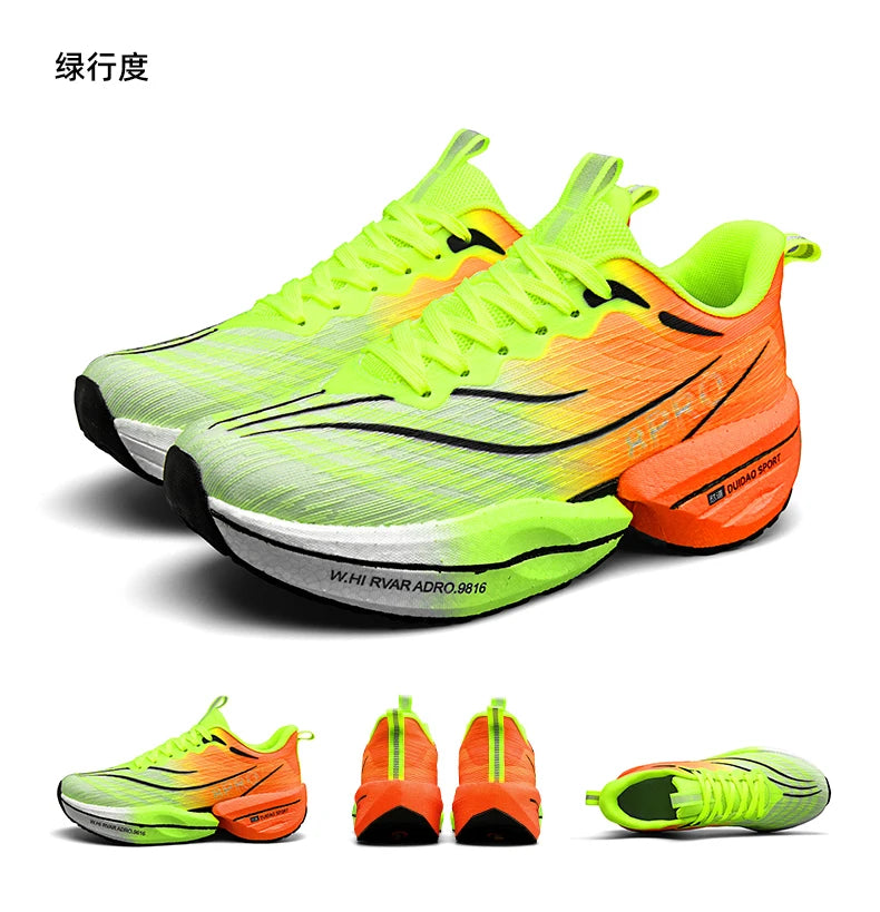 NEW 2025 Marathon Air Cushion Men Sports Running Shoes Breathable Lightweight Women's Comfortable Athletic Nonskid Sneakers