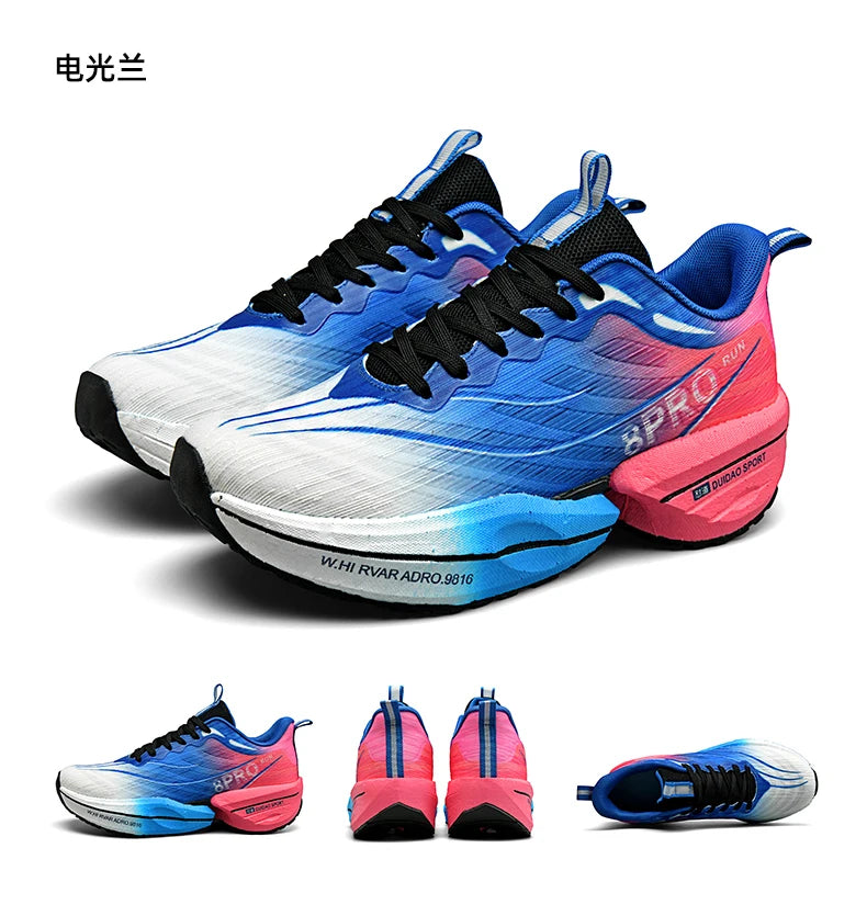 NEW 2025 Marathon Air Cushion Men Sports Running Shoes Breathable Lightweight Women's Comfortable Athletic Nonskid Sneakers