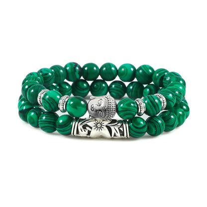Buddha Head Bracelet for Women Men Natural