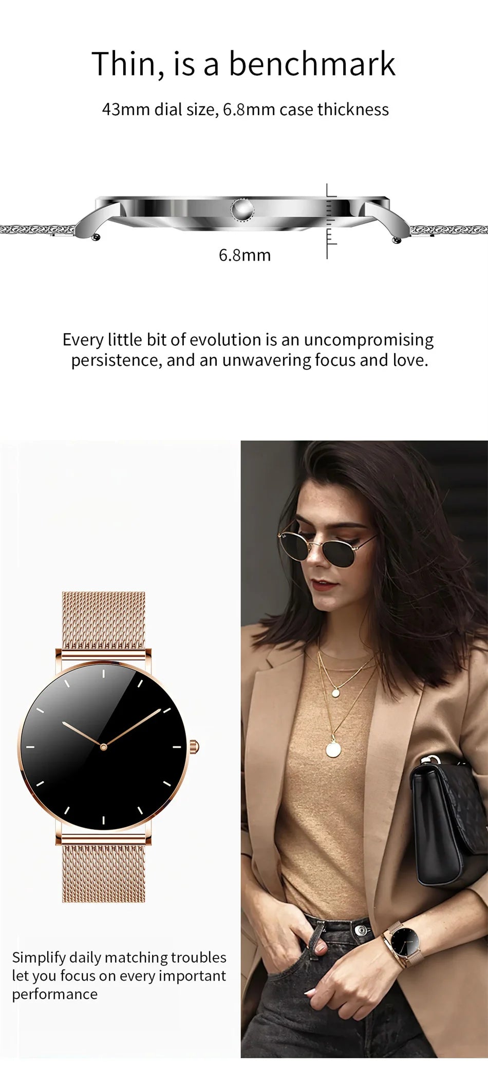 LIGE 2024 AMOLED Smart Watch Women Call Remind Ladies Physiologic Function Clock Sport Bracelet Waterproof Smartwatch For Men