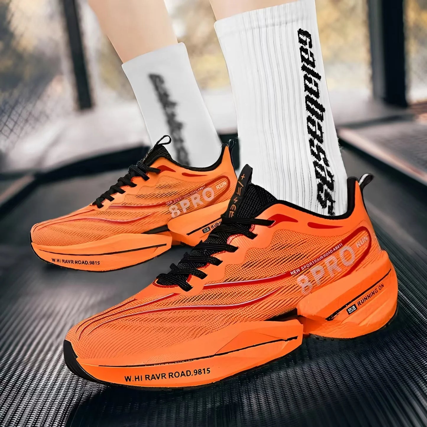 NEW 2025 Marathon Air Cushion Men Sports Running Shoes Breathable Lightweight Women's Comfortable Athletic Nonskid Sneakers