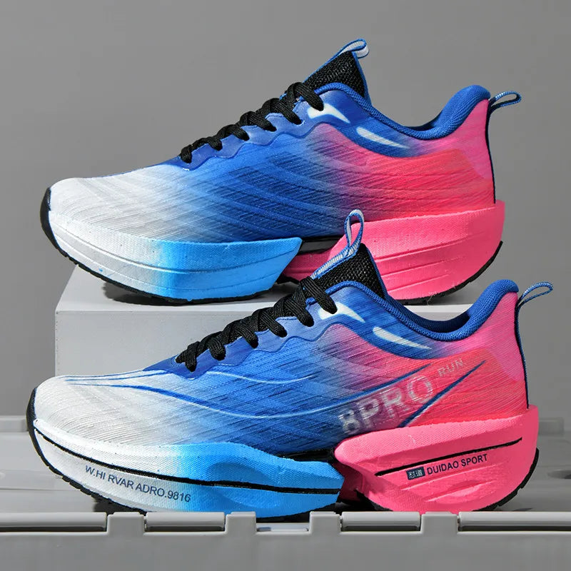 NEW 2025 Marathon Air Cushion Men Sports Running Shoes Breathable Lightweight Women's Comfortable Athletic Nonskid Sneakers