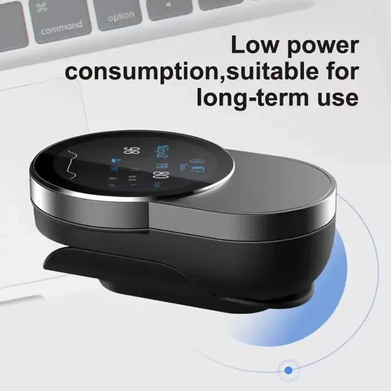 Bluetooth Wireless transmission Digital spo2 fingertip oximeters Finger Clip oximetro recargable usb Bluetooth pulse Oximeter