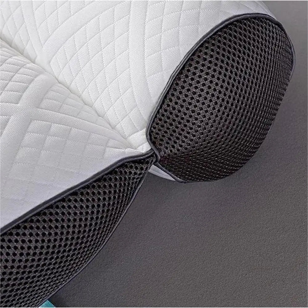 Orthopedic Ergonomic Neck Support Pillow Non-slip Side Back & Stomach Sleepers Cube Cushion Cube Pillow Travel Neck Pillow