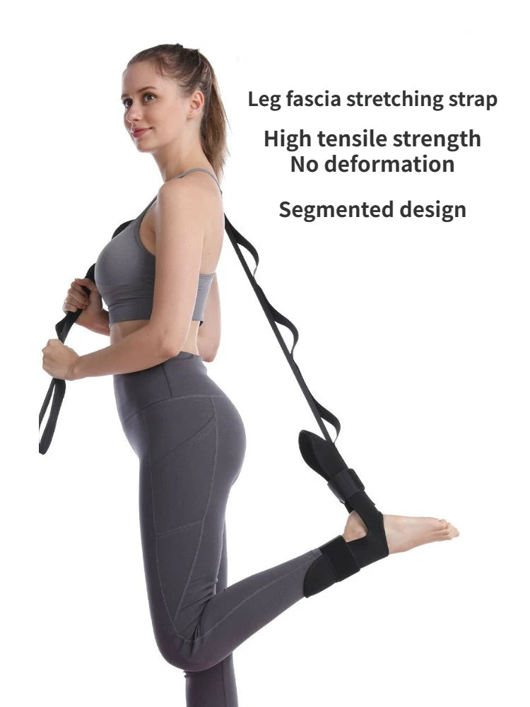 Yoga Ligament Stretching Belt Foot Rehabilitation Strap Plantar Fasciitis Leg Training Foot Ankle Joint Correction Braces Belt