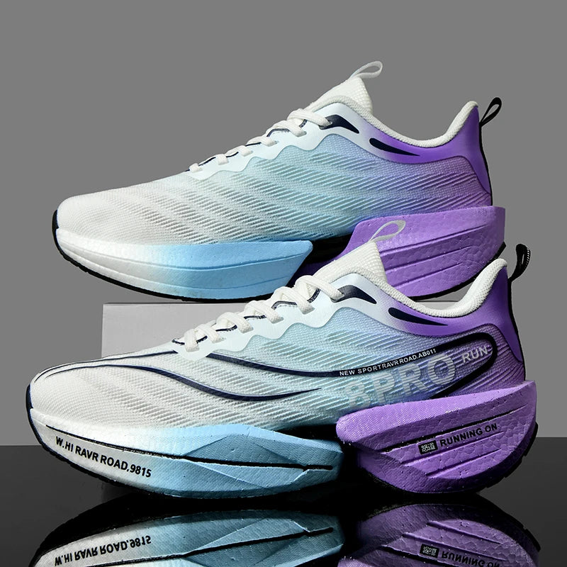 NEW 2025 Marathon Air Cushion Men Sports Running Shoes Breathable Lightweight Women's Comfortable Athletic Nonskid Sneakers