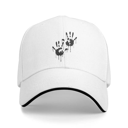 Adult Why me  Death Stranding Sandwich Hat  Baseball Caps Snapback Caps  Trucker Worker Cap Adjustable Golf Hats Summer