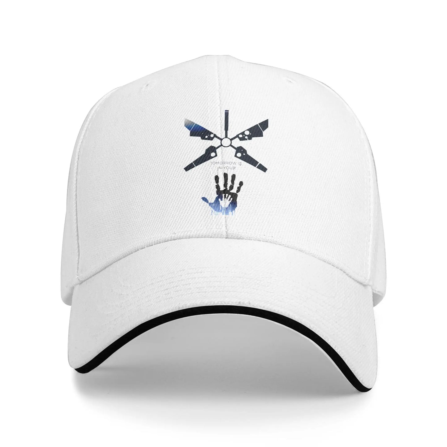 Adult Why me  Death Stranding Sandwich Hat  Baseball Caps Snapback Caps  Trucker Worker Cap Adjustable Golf Hats Summer