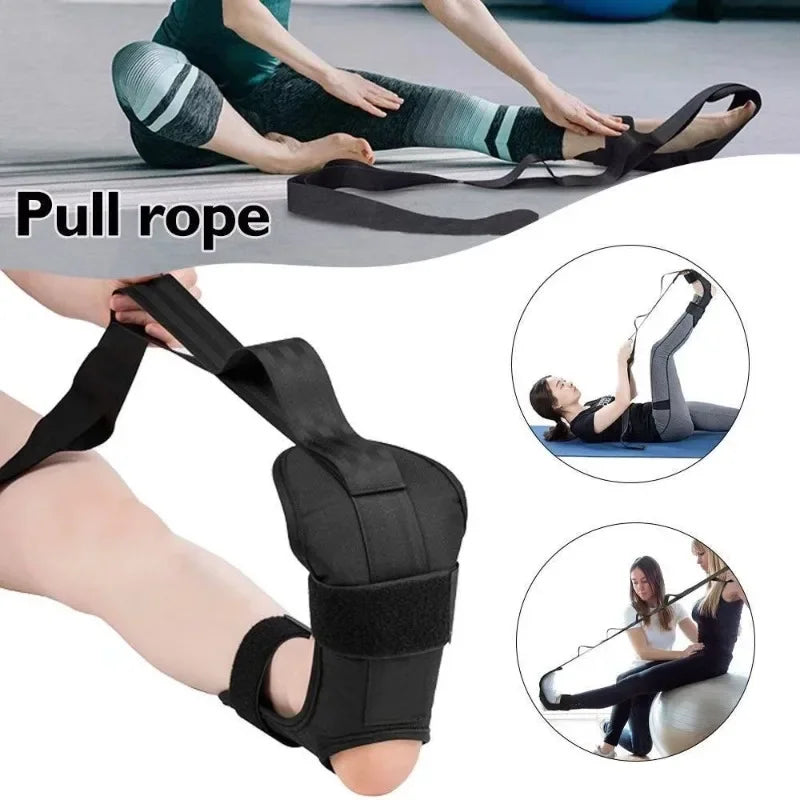 Yoga Ligament Stretching Belt Foot Rehabilitation Strap Plantar Fasciitis Leg Training Foot Ankle Joint Correction Braces Belt