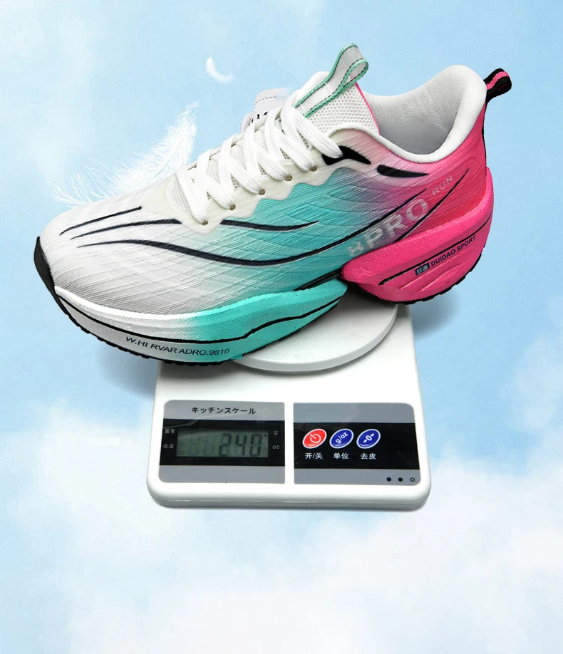 NEW 2025 Marathon Air Cushion Men Sports Running Shoes Breathable Lightweight Women's Comfortable Athletic Nonskid Sneakers