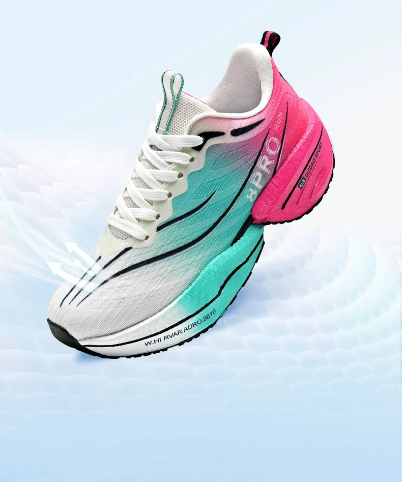 NEW 2025 Marathon Air Cushion Men Sports Running Shoes Breathable Lightweight Women's Comfortable Athletic Nonskid Sneakers